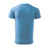 Tričko pánské Basic Free F29- azurově modrá (Velikost S)