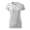 Tričko dámské Basic Free F34- světle šedý melír (Velikost XS)