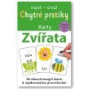 karty chytre prstiky zvirata