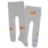 Baby Nellys Dětské punčocháče bavlněné, Crocodiles - šedá, hořčice, 1ks (Velikost 104/110 (3-5r))