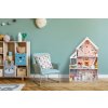 dreveny domecek pro panenky pudrova rezidence 3 patra xxl