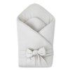 luxusni zavinovacka soft pro miminko 75x75 cm seda