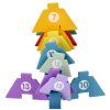 edukacni hracka puzzle s cisly dinosaurus modry