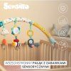 plysovy oblouk s hrackami hrazdicka jungle