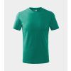 Tričko dětské Basic 138- emerald (Velikost 158 cm/12 let)