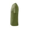 Tričko dětské Basic 138- světlá khaki (Velikost 158 cm/12 let)