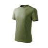 Tričko dětské Basic 138- světlá khaki (Velikost 158 cm/12 let)