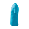 Tričko dětské Basic 138- tyrkysová (Velikost 110 cm/4 roky)