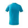 Tričko dětské Basic 138- tyrkysová (Velikost 110 cm/4 roky)