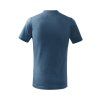 Tričko dětské Basic 138- denim (Velikost 110 cm/4 roky)
