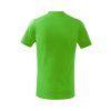 Tričko dětské Basic 138- apple green (Velikost 110 cm/4 roky)