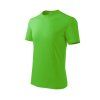 Tričko dětské Basic 138- apple green (Velikost 110 cm/4 roky)