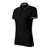 Polokošile dámská Perfection plain 253- černá (Velikost 2XL)