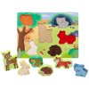 drevene zabavne vkladaci puzzle adam toys lesni zviratka 3d
