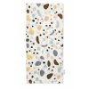 Mušelínové pleny 3ks Lux Baby Nellys - Eukalyptus, 70 x 80 cm, béžová/bílá