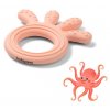 Silikonové kousátko BabyOno - Chobotnice, růžové