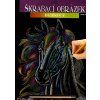skrabaci obrazek duhovy a4 kun 23x32cm 3 druhy