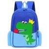 batoh aktovka pro predskolaka dino king modry