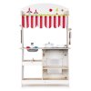 eco toys drevena kuchynka s prislusenstvim 101 x 60 x 27 cm bila