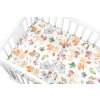 Mantinel s povlečením Premium, 3D sada, Cute Animals - bílá, 120x90 cm (Velikost povlečení 120x90, Rozměry polštáře 40 x 60, Rozměry přikrývky 120 x 90)
