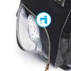 Batoh, taška ke kočárku Oslo Style + přebalovací podložka zdarma- šedá
