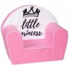 Dětské křesílko LUX Little Princess Baby Nellys, růžové