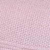 bavlnena deka decka pletena basic 80x90cm sv ruzova