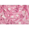 Detska deka mikroplys svitici ve tme 100x150cm hvezdy ruzove 17058 643bbbd8ae9ca