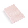 Froté ručník Linie 50x100cm 500g světle růžová