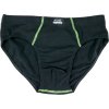 Pánské slipy NOVIA | bavlněné NM02 zelené Velikost: XXL (Velikost M)
