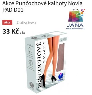 Akce Punčochové kalhoty D01 - 33.-Kč https://www.eshopjana.cz/puncochove-kalhoty-novia-pad-d01/ #ponozky #povleceni...