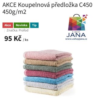 AKCE Koupelnová předložka C450 - 95.-Kč https://www.eshopjana.cz/akce-koupelnova-predlozka-c450-450g-m2/ #ponozky...