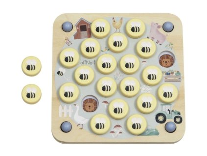 Drevene pexeso pro deti 10v1 Vcelicky ELIS DESIGN