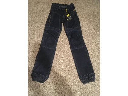 Kalhoty na moto Trilobite 666 Symphis Rocker men blue vel. 30