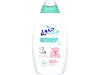 1064 Linteo Baby Mycí mléko a šampon 425 ml L novy