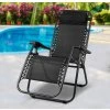 Zahradní lehátko ZERO GRAVITY LO-S-1 – skládací s polštářem