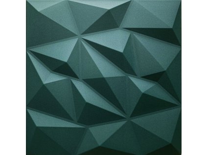 Diamond – Geometrická 3D pěnová stropní deska 50 × 50 cm (Varianta Black)