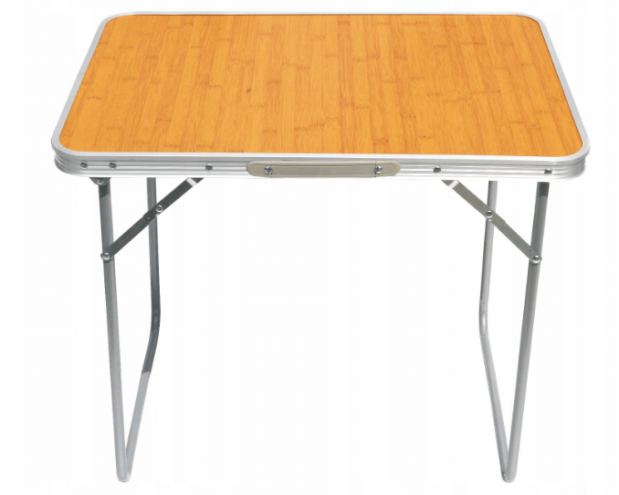 Ekspan Skládací kempingový stůl 70x50 Barva: Dřevěná