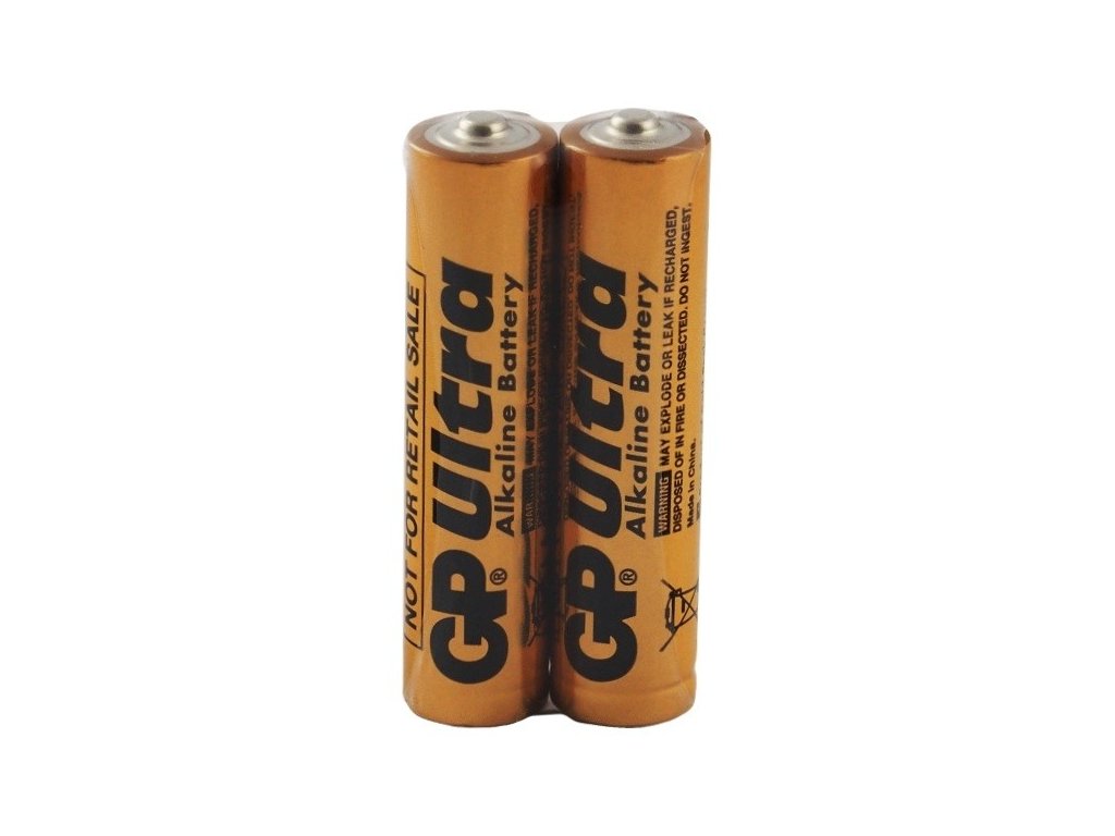 Baterie GP Ultra Alkaline Industrial AAA 2ks shrink