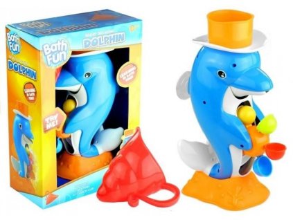 Toys24 Zábavný delfín s fontánkou