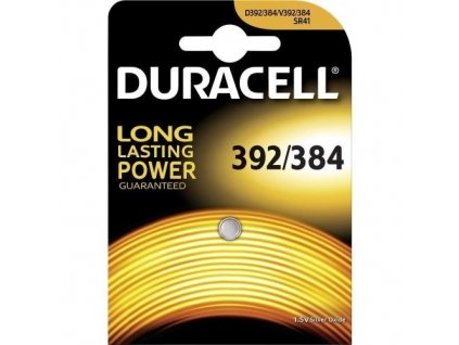 Baterie Duracell 392/384(SR41SW) 1ks blistr