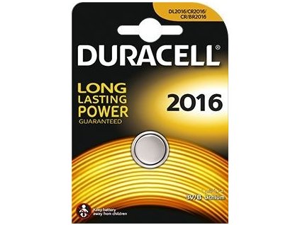 Baterie Duracell CR2016 1ks blistr