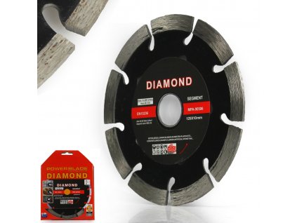 Kotouč řezný diamantový segmentový 125mm POWER BLADE M08525