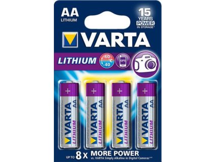 Varta Lithium AA 4ks Varta 6106