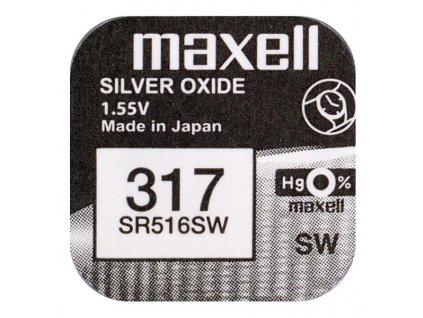Baterie Maxell 317(SR516SW) 1ks