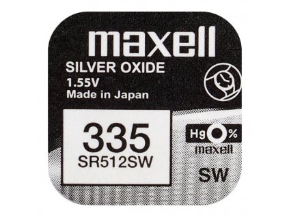 Baterie Maxell 335(SR512SW) 1ks