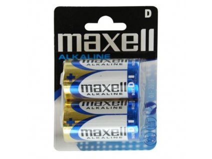 Baterie Maxell Alkaline D 2ks blistr