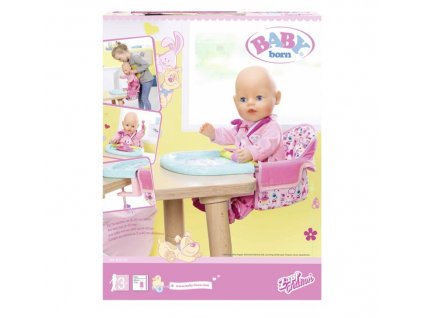 Baby Born Jídelní židlička s uchycením na stůl