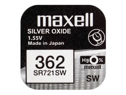 Baterie Maxell 362/361(SR721SW) 1ks