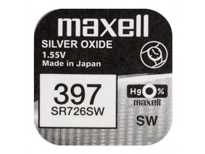 Baterie Maxell 397/396(SR726SW) 1ks
